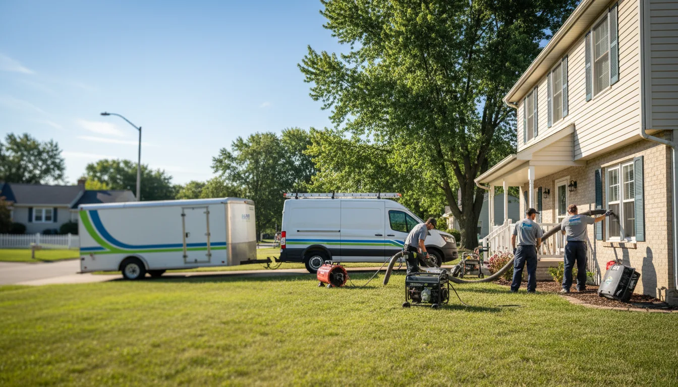 Flooded Basement Restoration And Cleanup With Repair in Waterloo, NE near me